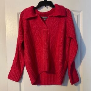 Hot Pink Oversized Sweater